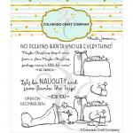 Colorado Craft Company Clear Stamp Set - Sneaky Mice [AJ836]