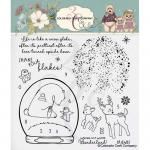 Colorado Craft Company Clear Stamp Set - Snow Globe Bear [KL720]