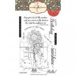 Colorado Craft Company Clear Stamp Set - Summer Season Sunflowers [LL325]