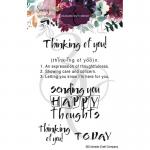 Colorado Craft Company Clear Stamp Set - Thinking Of You [SS517]
