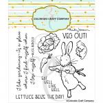 Colorado Craft Company Clear Stamp Set - Veg Out! [AJ782]