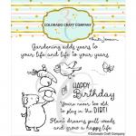 Colorado Craft Company Clear Stamp Set - Veggie Stack [AJ786]