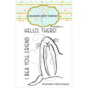 Colorado Craft Company Clear Stamp Set - Walrus Mini [AJ766]