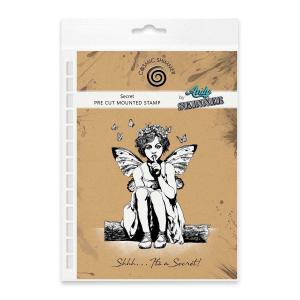 Cosmic Shimmer / Andy Skinner Cling Stamp Set - Secret [07-0081-AS]