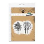 Cosmic Shimmer / Andy Skinner Cling Stamp Set - Winter Trees [07-0042-AS]