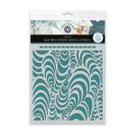 Cosmic Shimmer / Andy Skinner Mixed Media Stencil 8" x 8" - Trance [08-0005-AS]