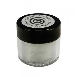 Cosmic Shimmer Iridescent Mica Pigment - Platinum