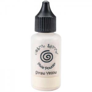 Cosmic Shimmer Pixie Powder - Straw Yellow