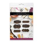 Cosmic Shimmer Silicone Mould - Believers Mini Plaques [CE0157-CS]