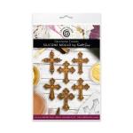 Cosmic Shimmer Silicone Mould - Decorative Crosses [CA0254-CS]