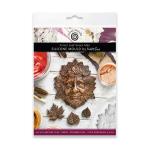 Cosmic Shimmer Silicone Mould - Forest Leaf Green Man [CF0072-CS]