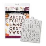 Cosmic Shimmer Silicone Mould - Iron Alphabet [DM0052-CS]