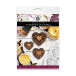 Cosmic Shimmer Silicone Mould - Ornate Heart Trio [CE0151-CS]