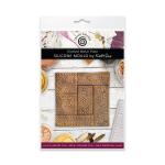 Cosmic Shimmer Silicone Mould - Riveted Metal Plate [DM0053-CS]