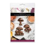 Cosmic Shimmer Silicone Mould - Toadstool Trio [CE0156-CS]