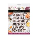 Cosmic Shimmer Silicone Mould - Twig Alphabet [DM0070-CS]