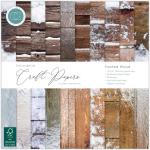 Craft Consortium 12" x 12" Paper Pad - Frosted Wood [CCEPAD036]