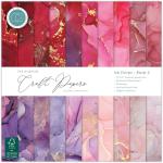 Craft Consortium 12" x 12" Paper Pad - Ink Drops Rose 2 [CCEPAD040]