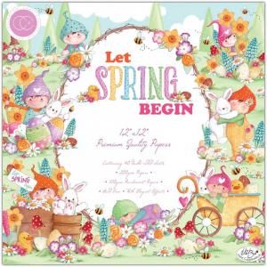Craft Consortium 12" x 12" Paper Pad - Let Spring Begin [CCPPAD041]