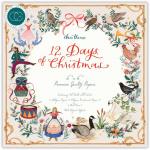 Craft Consortium 6" x 6" Paper Pad - 12 Days Of Christmas [CCPPAD044B]