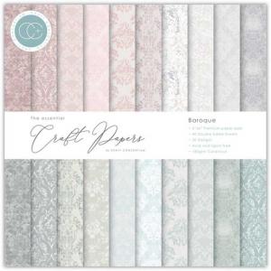 Craft Consortium 6" x 6" Paper Pad - Baroque [CCEPAD020B]