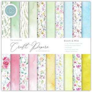Craft Consortium 6" x 6" Paper Pad - Bloom & Wild [CCEPAD009B]