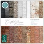Craft Consortium 6" x 6" Paper Pad - Brick Textures 2 [CCEPAD042B]