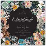 Craft Consortium 6" x 6" Paper Pad - Enchanted Jungle [CCPPAD036B]