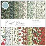 Craft Consortium 6" x 6" Paper Pad - Festive Flora [CCEPAD011B]