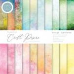Craft Consortium 6" x 6" Paper Pad - Grunge Light Tones [CCEPAD008B]