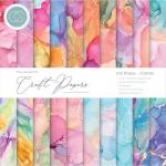 Craft Consortium 6" x 6" Paper Pad - Ink Drops Candy [CCEPAD016B]