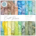 Craft Consortium 6" x 6" Paper Pad - Ink Drops Earth [CCEPAD015B]