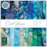 Craft Consortium 6" x 6" Paper Pad - Ink Drops Ocean 2 [CCEPAD041B]