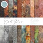 Craft Consortium 6" x 6" Paper Pad - Metal Textures [CCEPAD005B]
