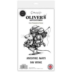 Craft Consortium Clear Stamp Set - Oliver's Adventure's - Adventure Awaits [CCDWSTMP002]