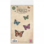 Craft Consortium Faeries Clear Stamp Set - Butterflies [CCLGSTMP016]