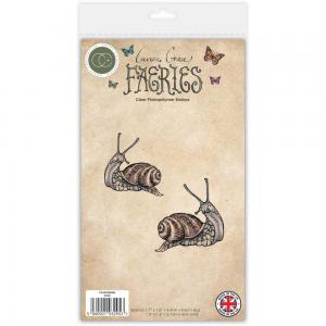 Craft Consortium Faeries Clear Stamp Set - Snails [CCLGSTMP006]
