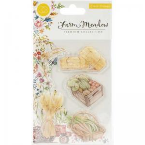 Craft Consortium Farm Meadow Clear Stamp Set - Pick Of The Crop [627677]