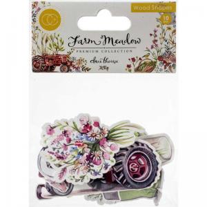 Craft Consortium Farm Meadow Wood Shapes - Farm [622714]