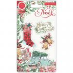Craft Consortium Noel Collection Clear Stamp Set - Festivity [628469]