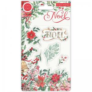 Craft Consortium Noel Collection Clear Stamp Set - Flora [628476]