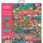 Crafter's Companion 12" x 12" Paper Pad - Flamazing Flamingos [FLFL-PAD12]