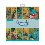 Crafter's Companion 12" x 12" Paper Pad - Graceful Plumes [GP-PAD12]