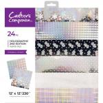 Crafter's Companion 12" x 12" Paper Pad - Holographic 2nd Edition [CC-PAD12-HOL2]