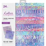 Crafter's Companion 12" x 12" Pearl Card Pad - Neon Dreams [CC-PAD12-NEDR]