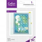 Crafter's Companion 3D Embossing Folder - Contemporary Waves