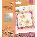 Crafter's Companion 3D Embossing Folder - Nature's Garden Honeysuckle