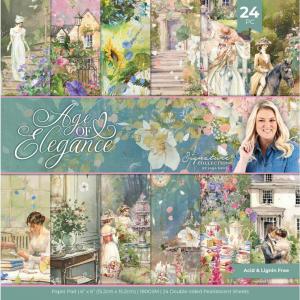 Crafter's Companion 6" x 6" Paper Pad - Age Of Elegance [SS-AOE-PAD6]