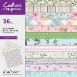 Crafter's Companion 6" x 6" Paper Pad - Garden Collection [CC-GC-PAD6]