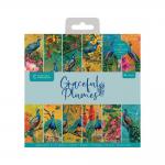 Crafter's Companion 6" x 6" Paper Pad - Graceful Plumes [GP-PAD6]